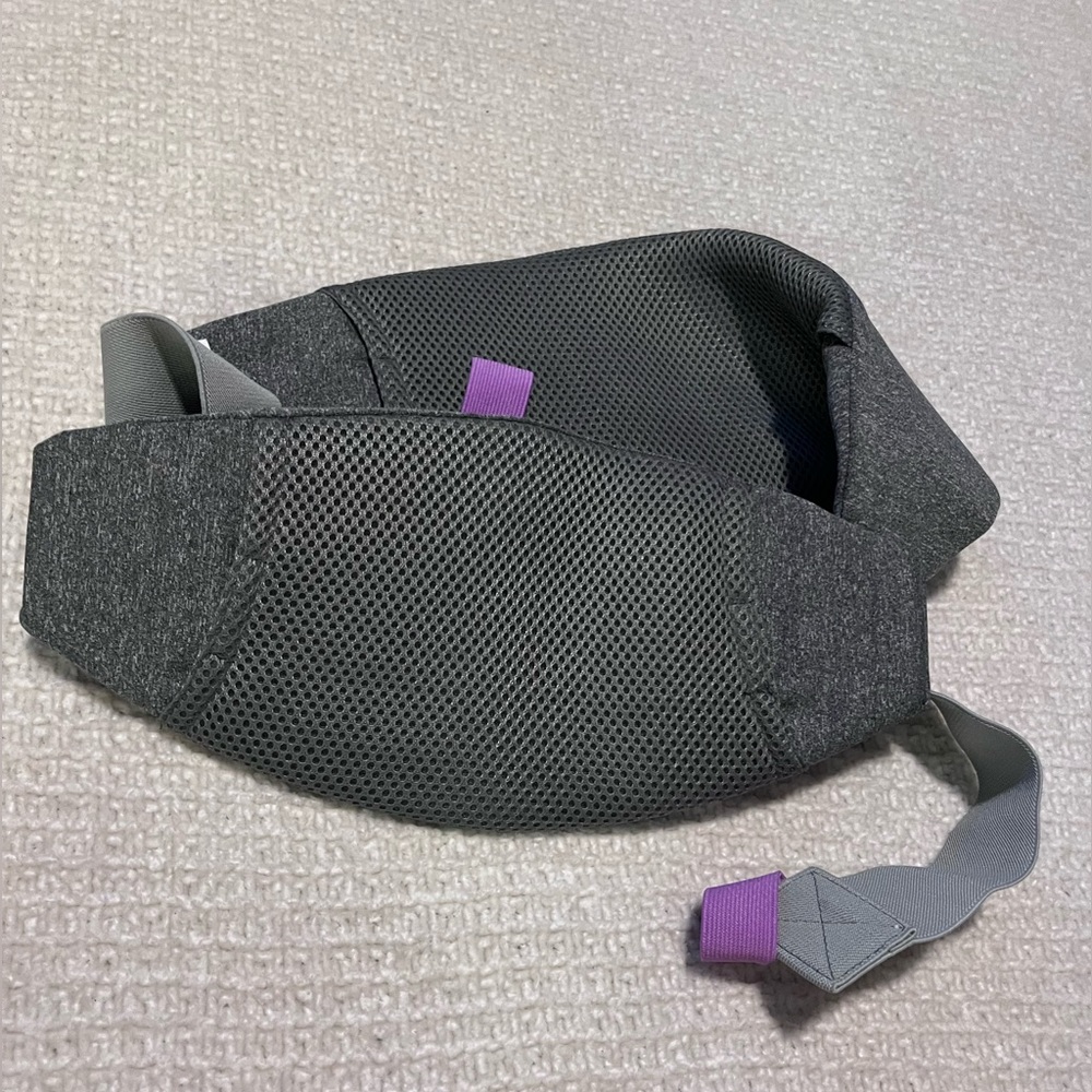 Baby Frida cesarean belly band as well as another belly band while pregnant